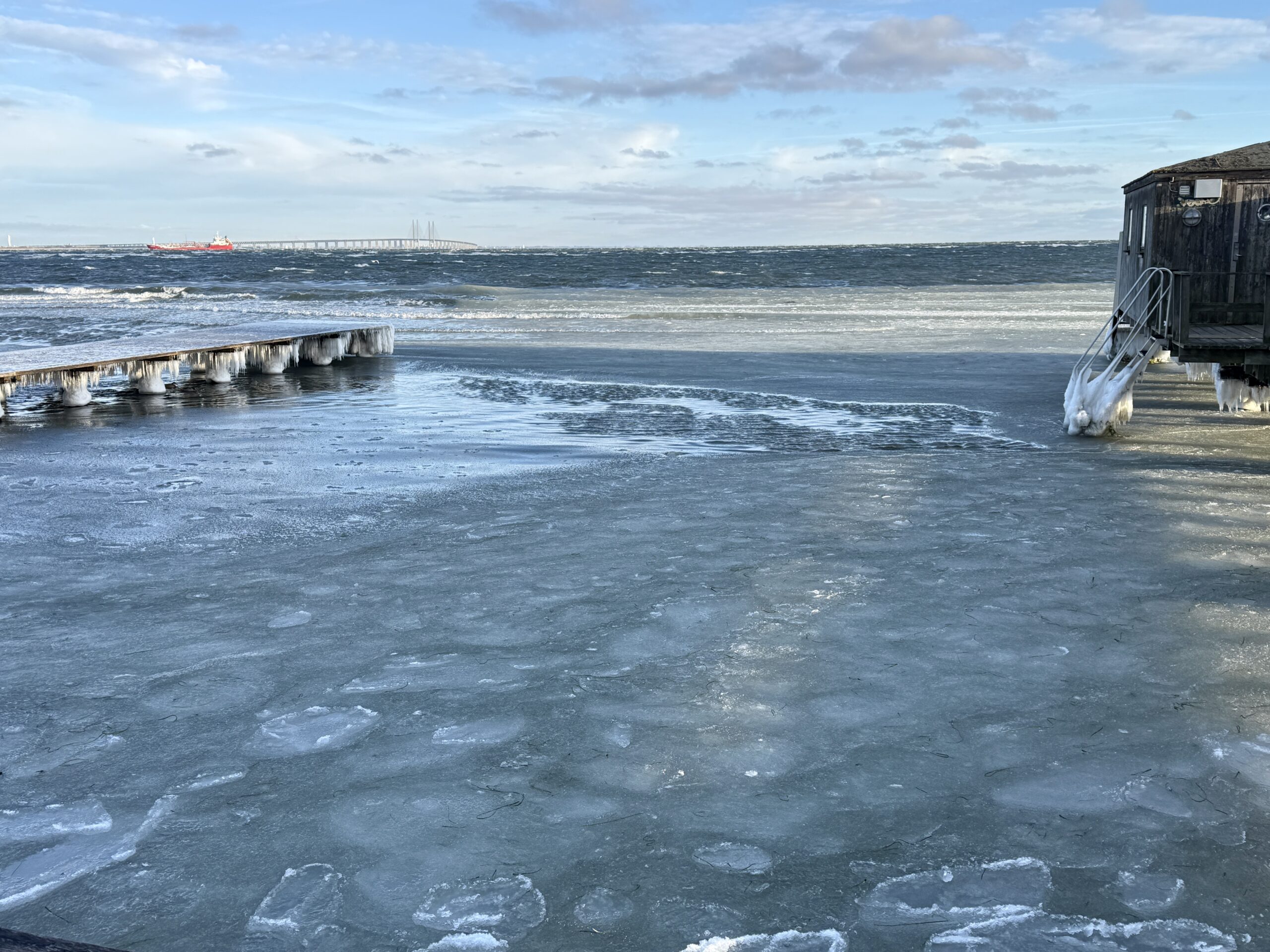 Den nye damesauna er ustabil